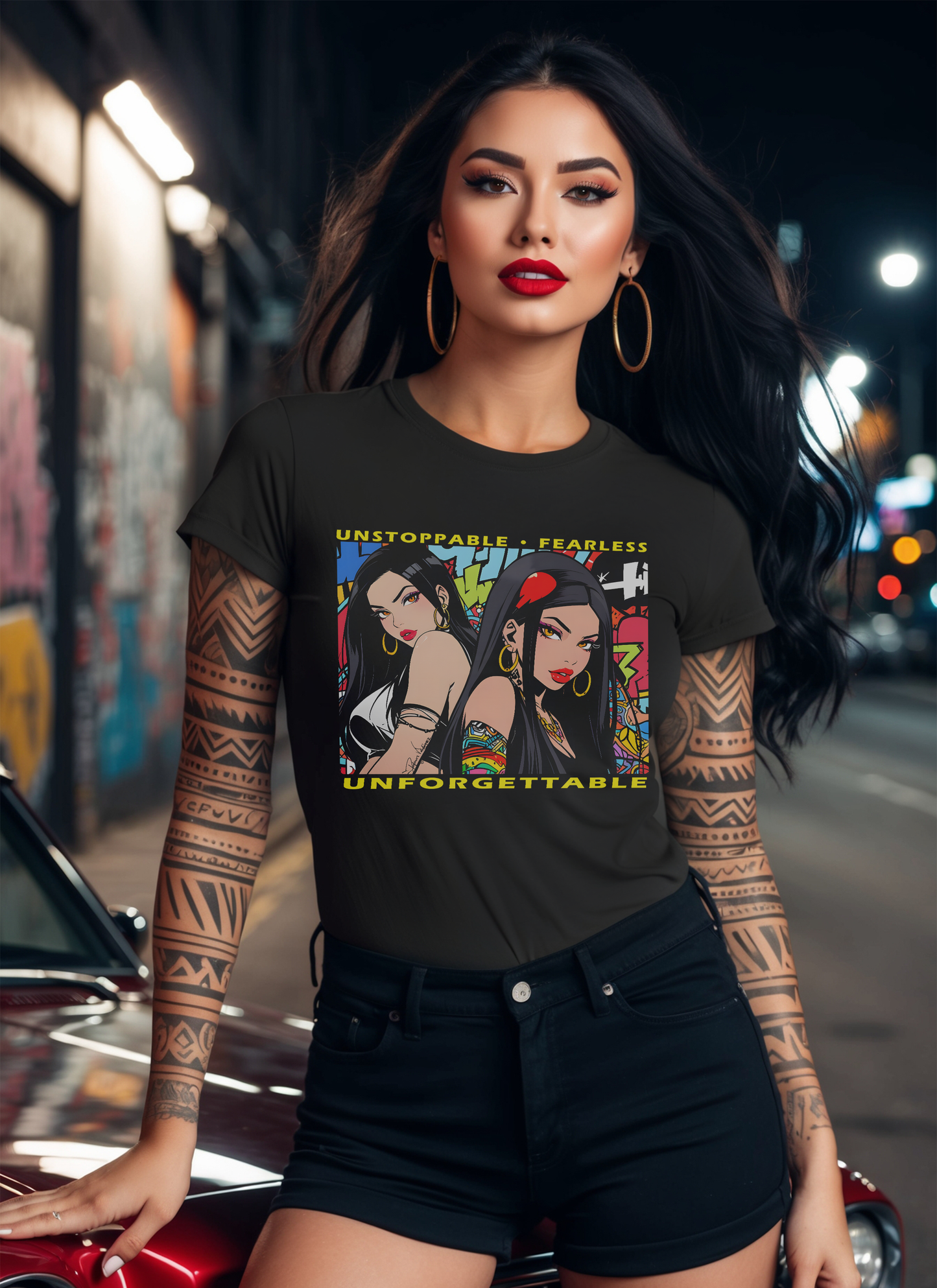 UNSTOPPABLE • FEARLESS Graphic Tee - Unisex Jersey Short Sleeve